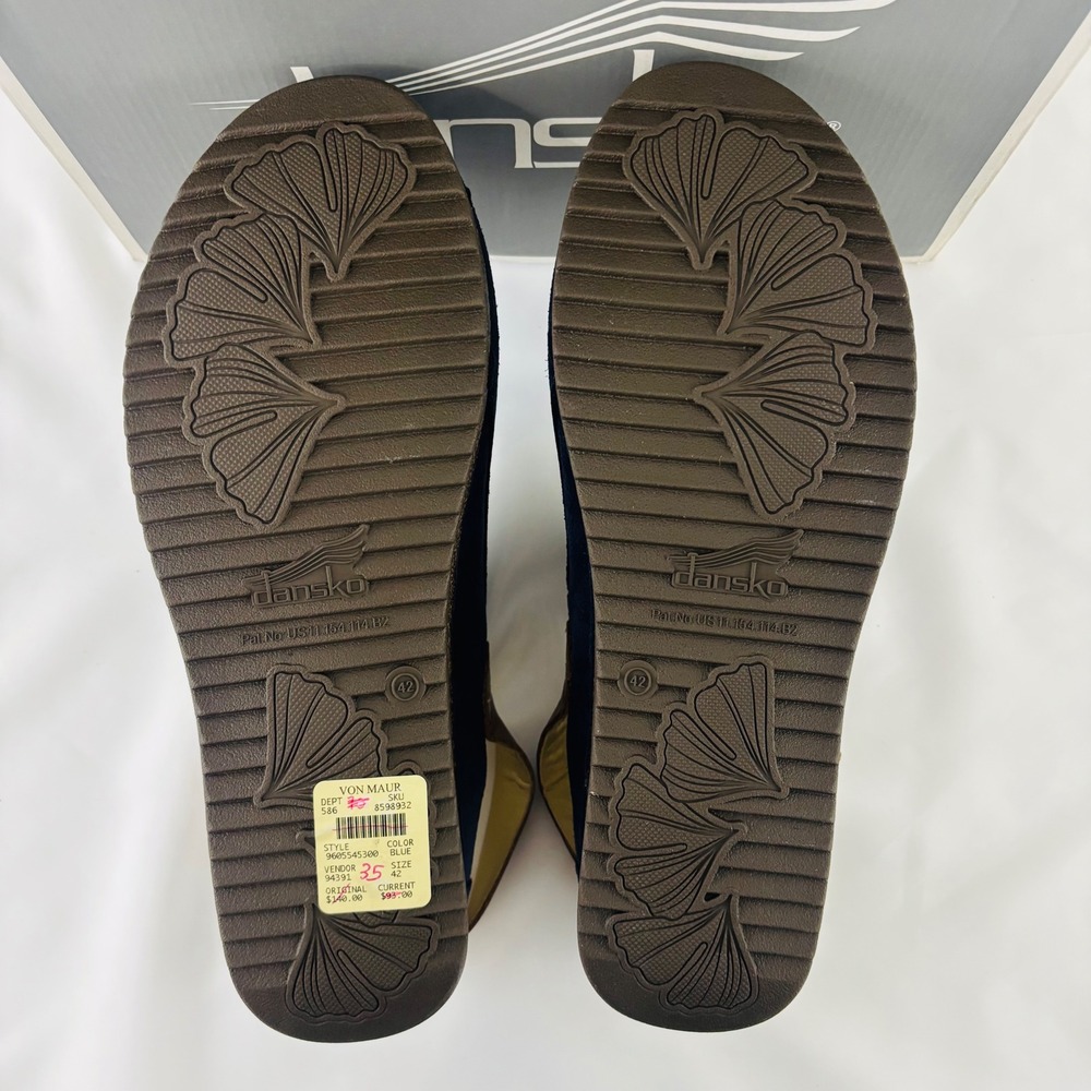New Dansko Merrin Blue Slingback Mule Comfort Shoes Women's Size 42 | 11.5 - Picture 7 of 10